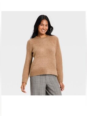 a new day Pebble Pink Crewneck Sweater